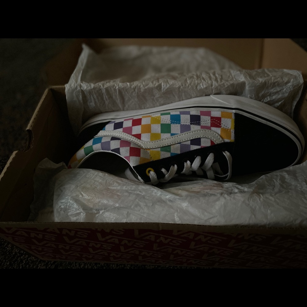 Rainbow vans 🌈